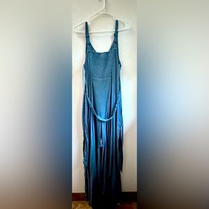 Universal Standard blue jumpsuit